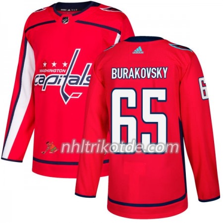 Washington Capitals Trikot Andre Burakovsky 65 Adidas 2017-2018 Rot Authentic - Herren